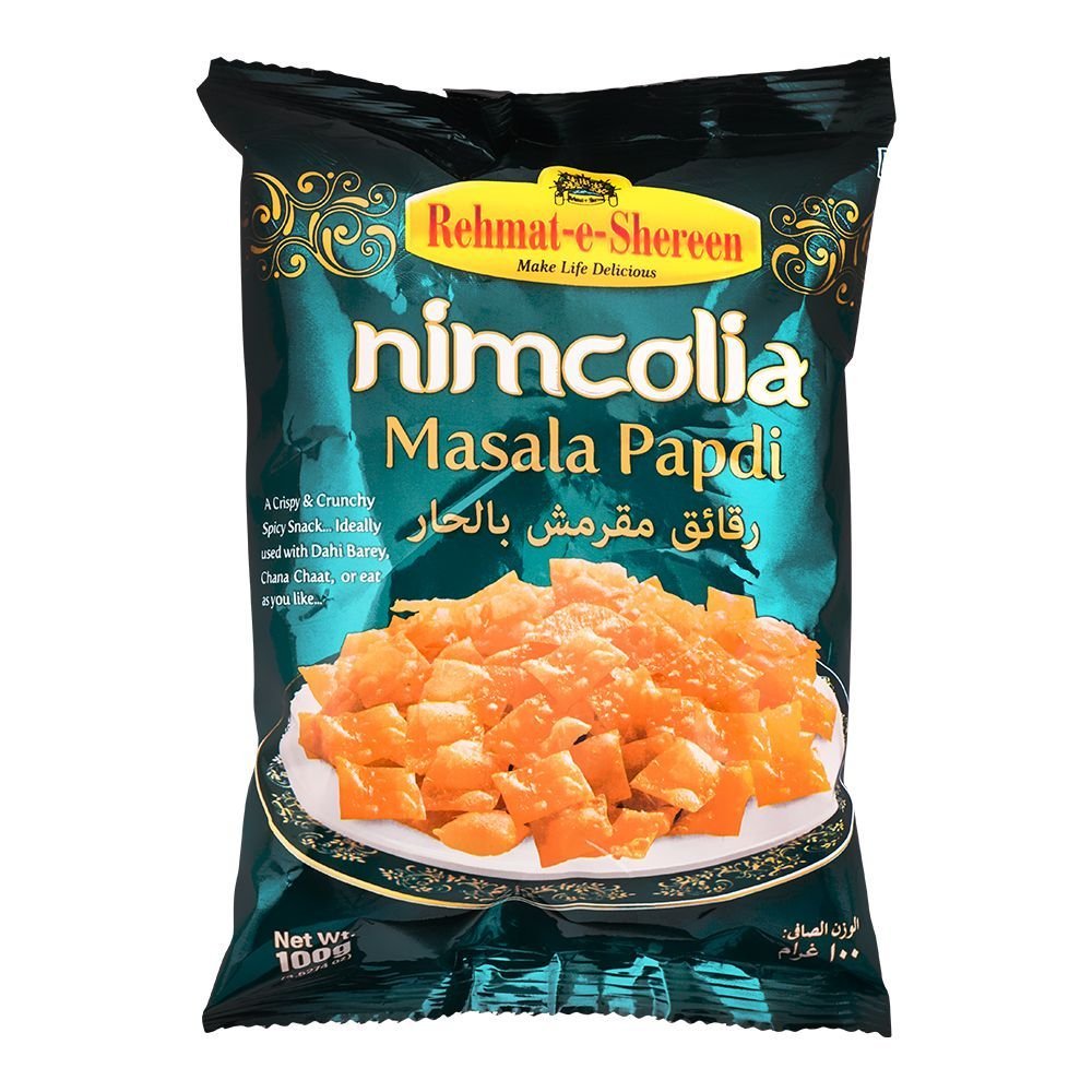 REHMAT E SHIREEN NIMCOLIA MASALA PAPDRI 100 GR